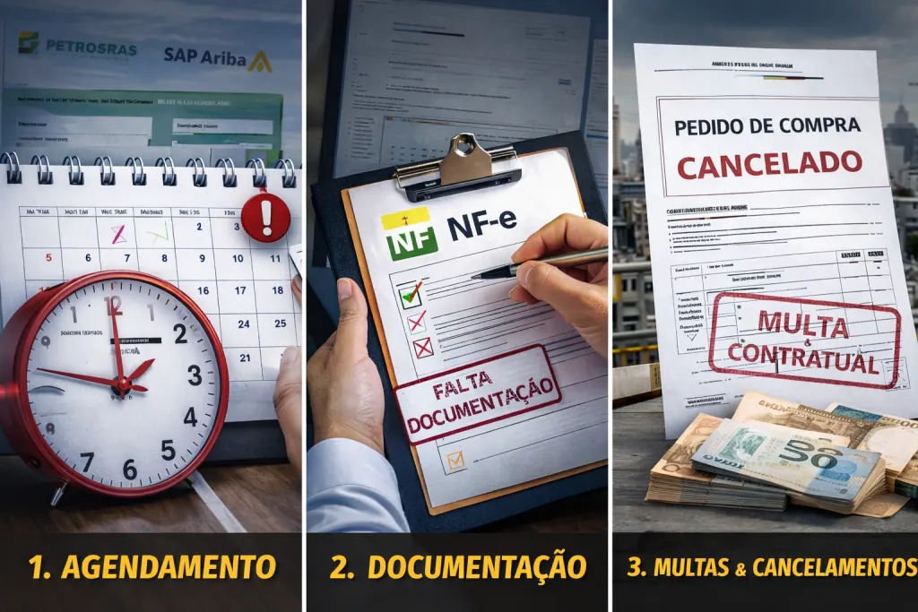 entrega petrobras - imagem dos desafios 1, 2 e 3