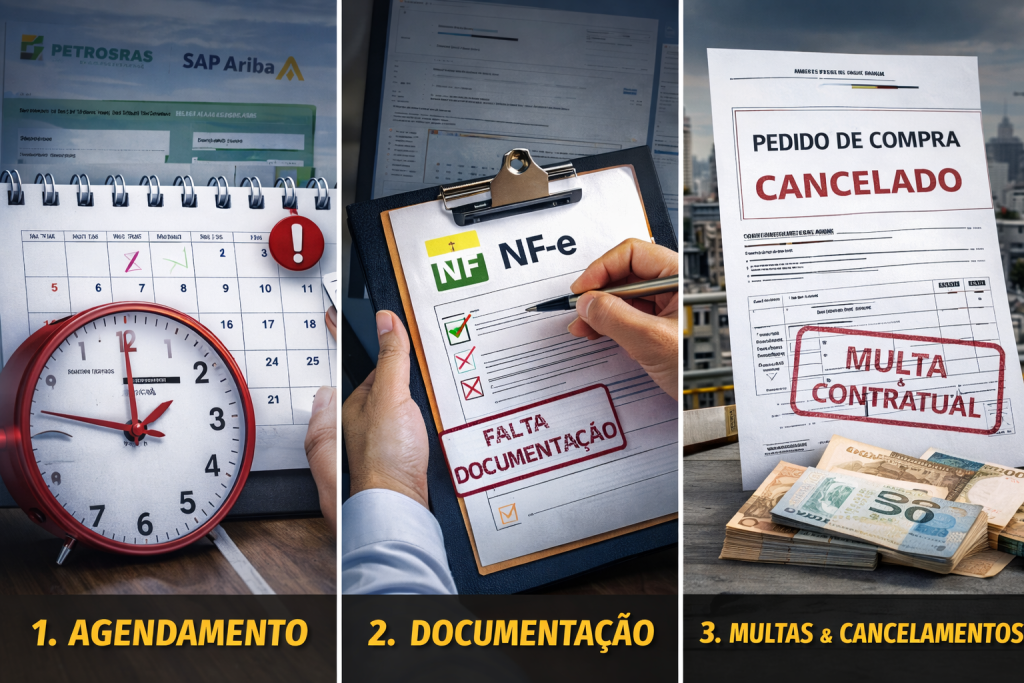 entrega petrobras - imagem dos desafios 1, 2 e 3