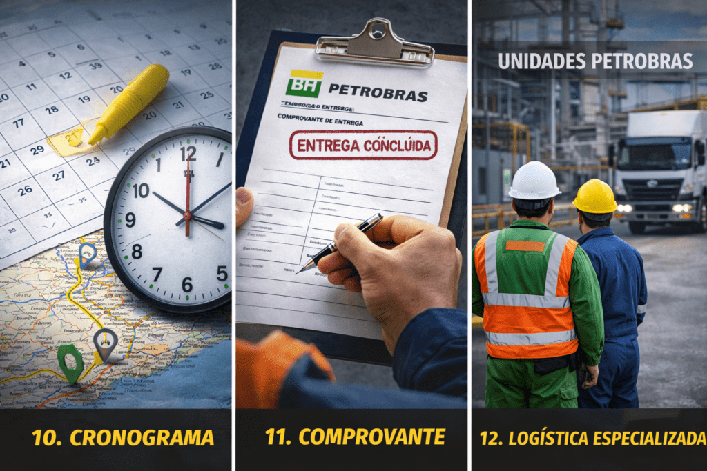entrega petrobras - imagem dos desafios 10, 11 e 12