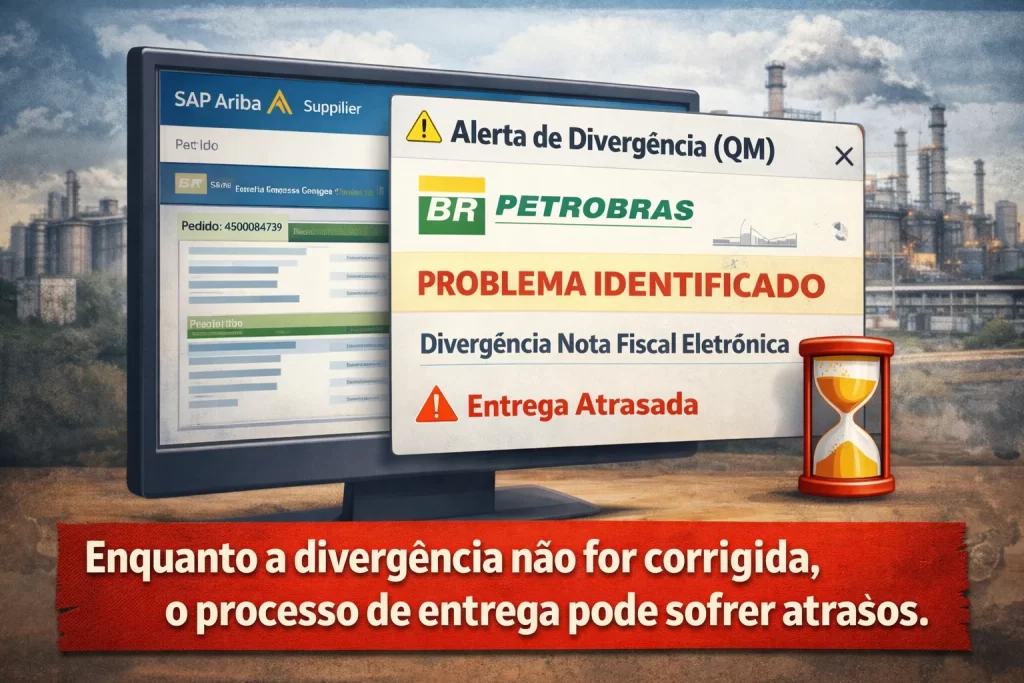 Multas por Atraso na entrega de Pedidos de Compra Petrobras